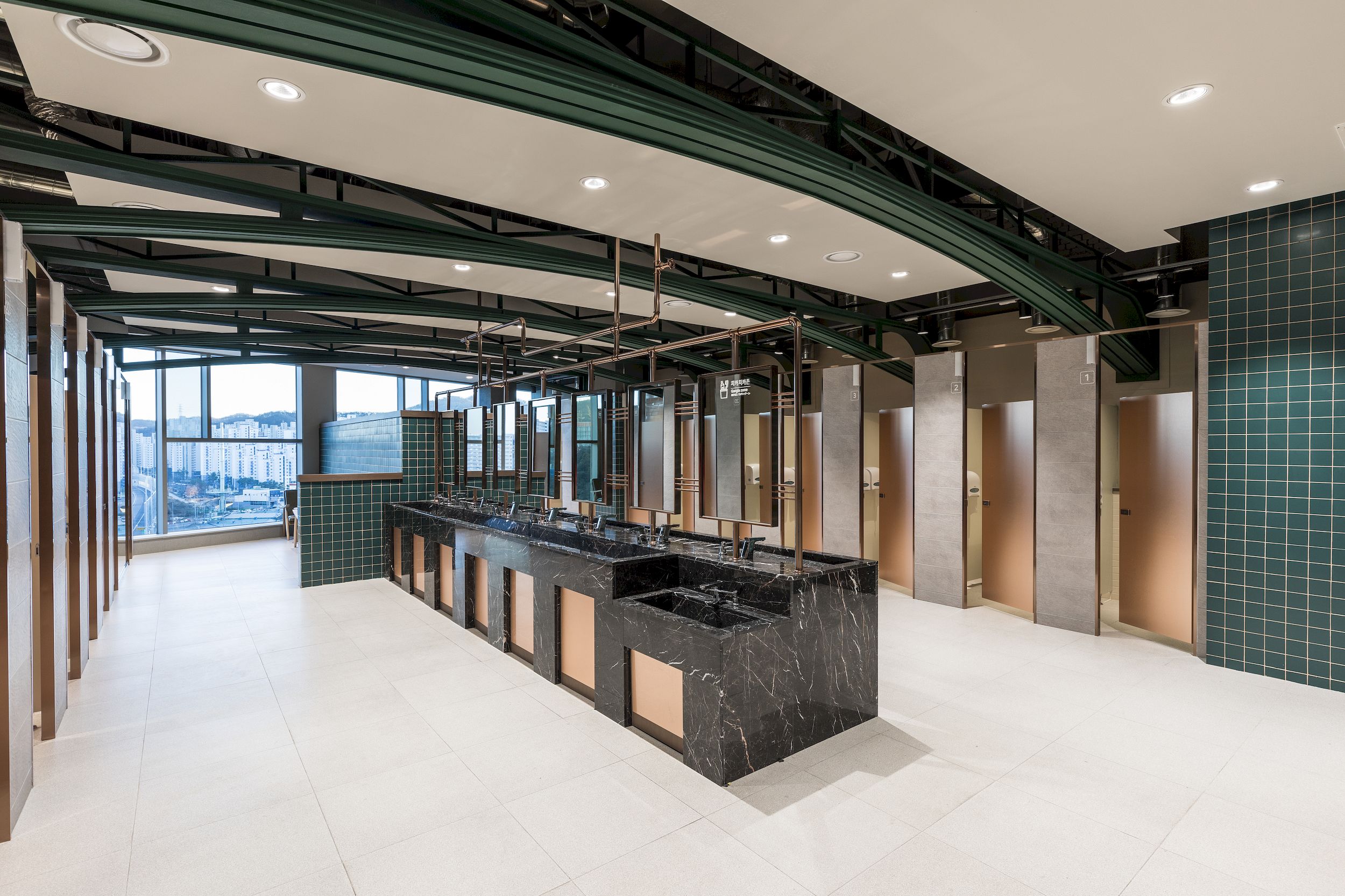 시흥 하늘휴게소 화장실